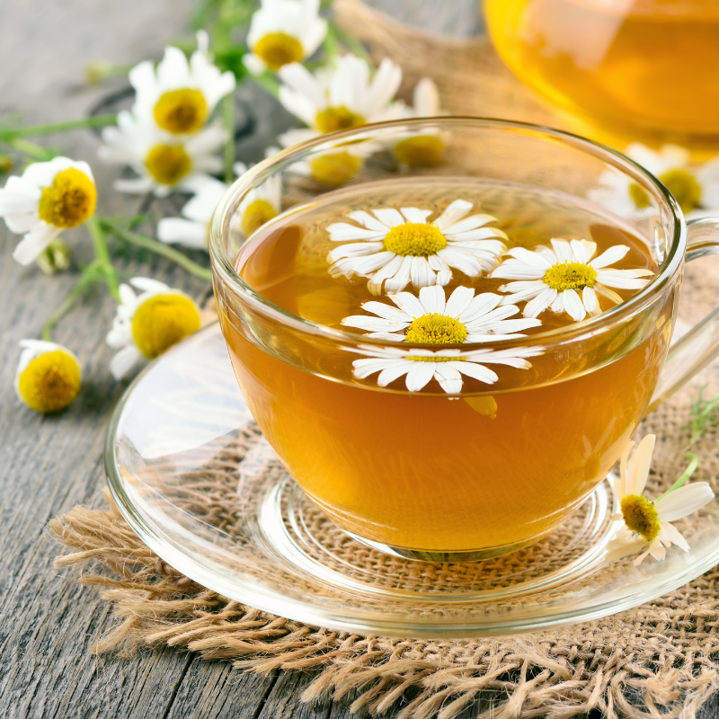 chamomile-green-tea